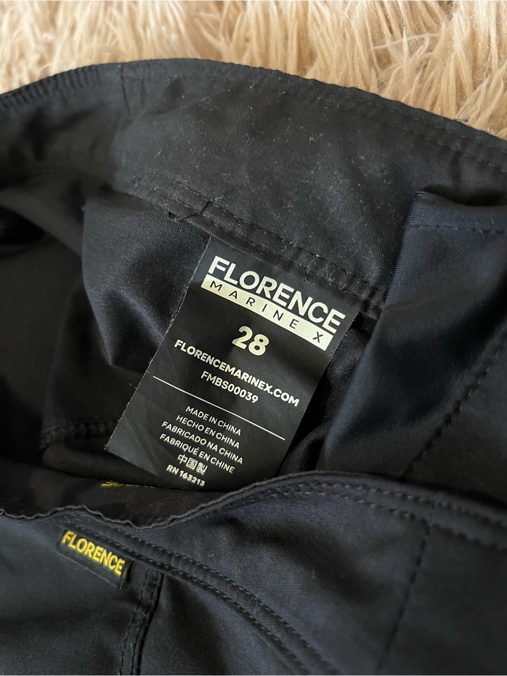 Florence Marine X Men's Black Board Shorts 28 - Picture 4 of 5